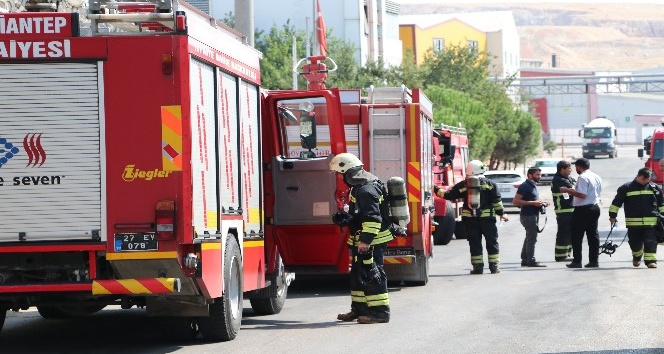 Tahıl fabrikasındaki yangın panik yarattı